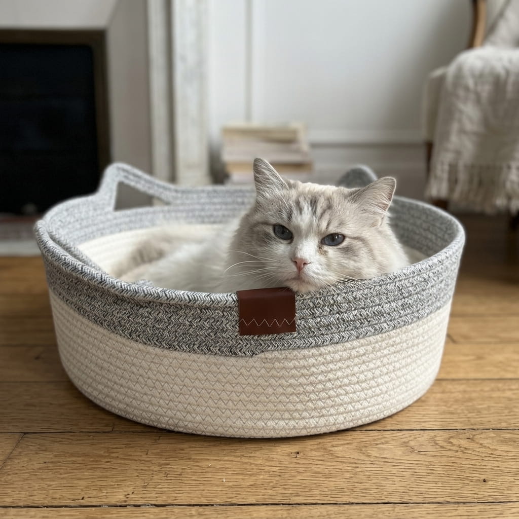 La Cuccia del Gattone: letto rilassante e tiragraffi naturale