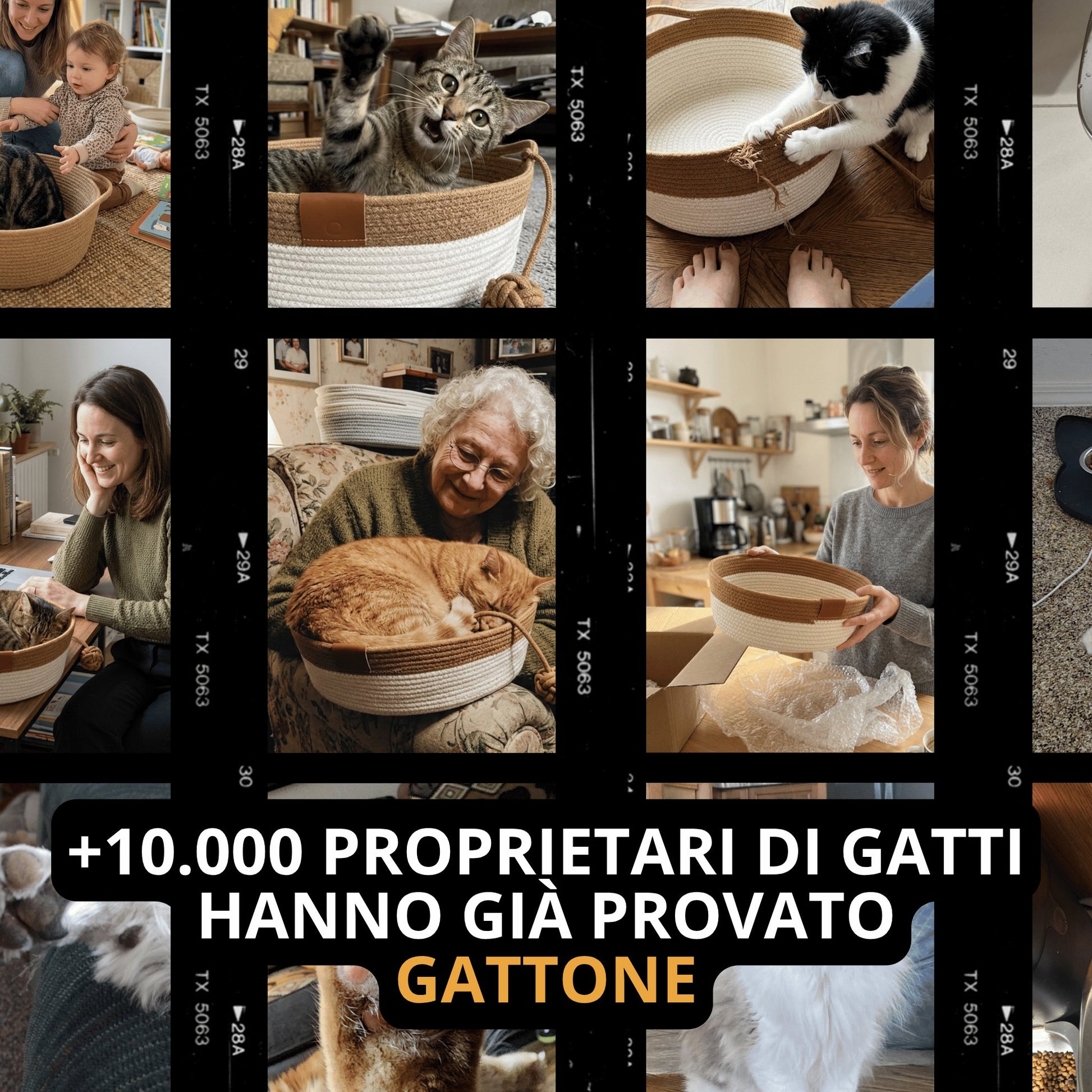 La Cuccia del Gattone: letto rilassante e tiragraffi naturale