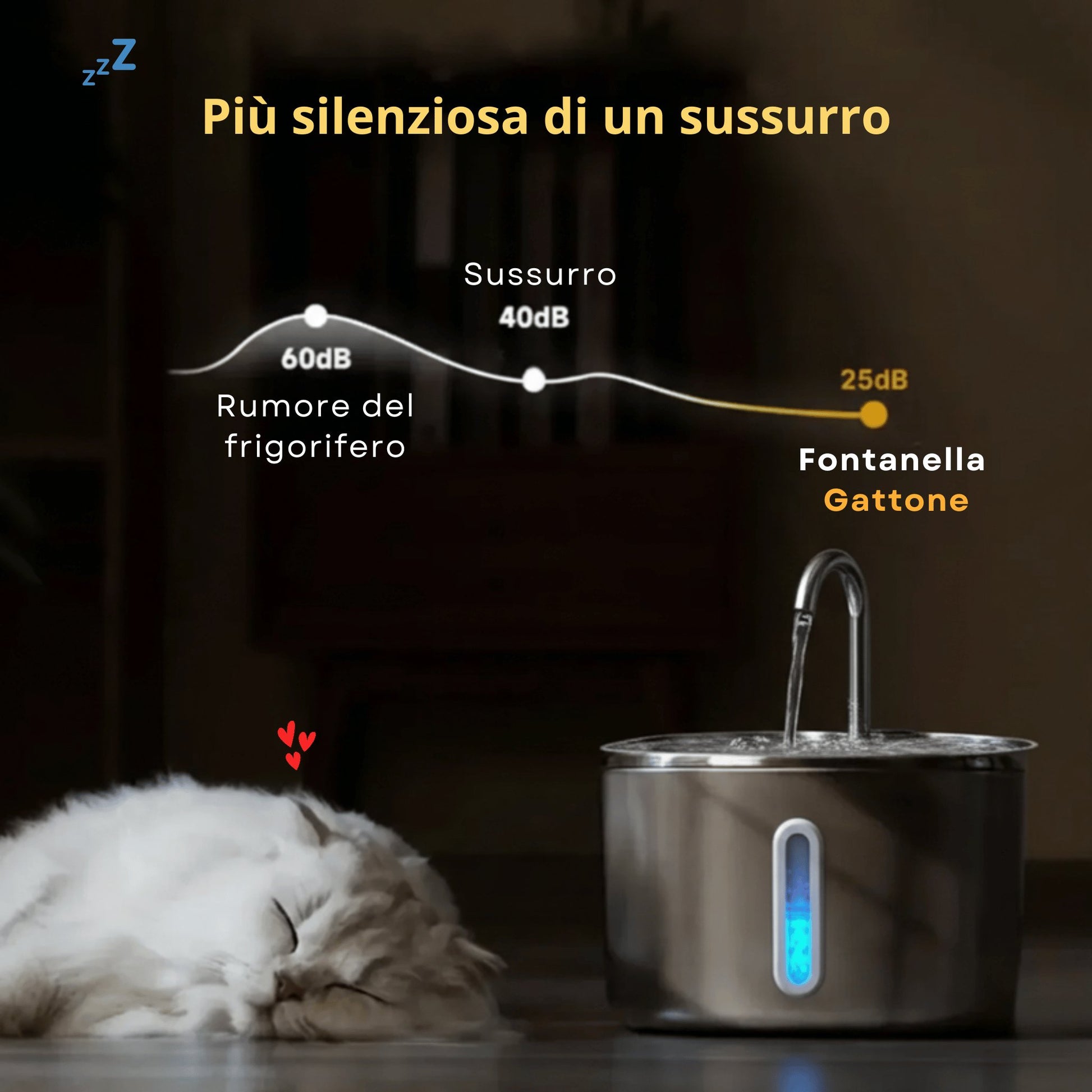 Fontanella inox Gattone: acqua fresca e sana 24 ore su 24