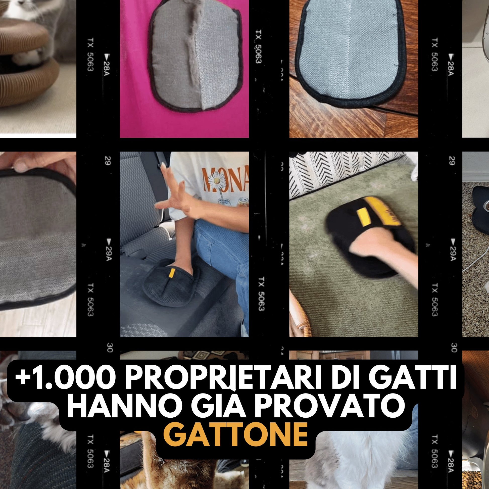 Il Guanto Gattone: spazzola, massaggia e raccogli i peli senza sforzo