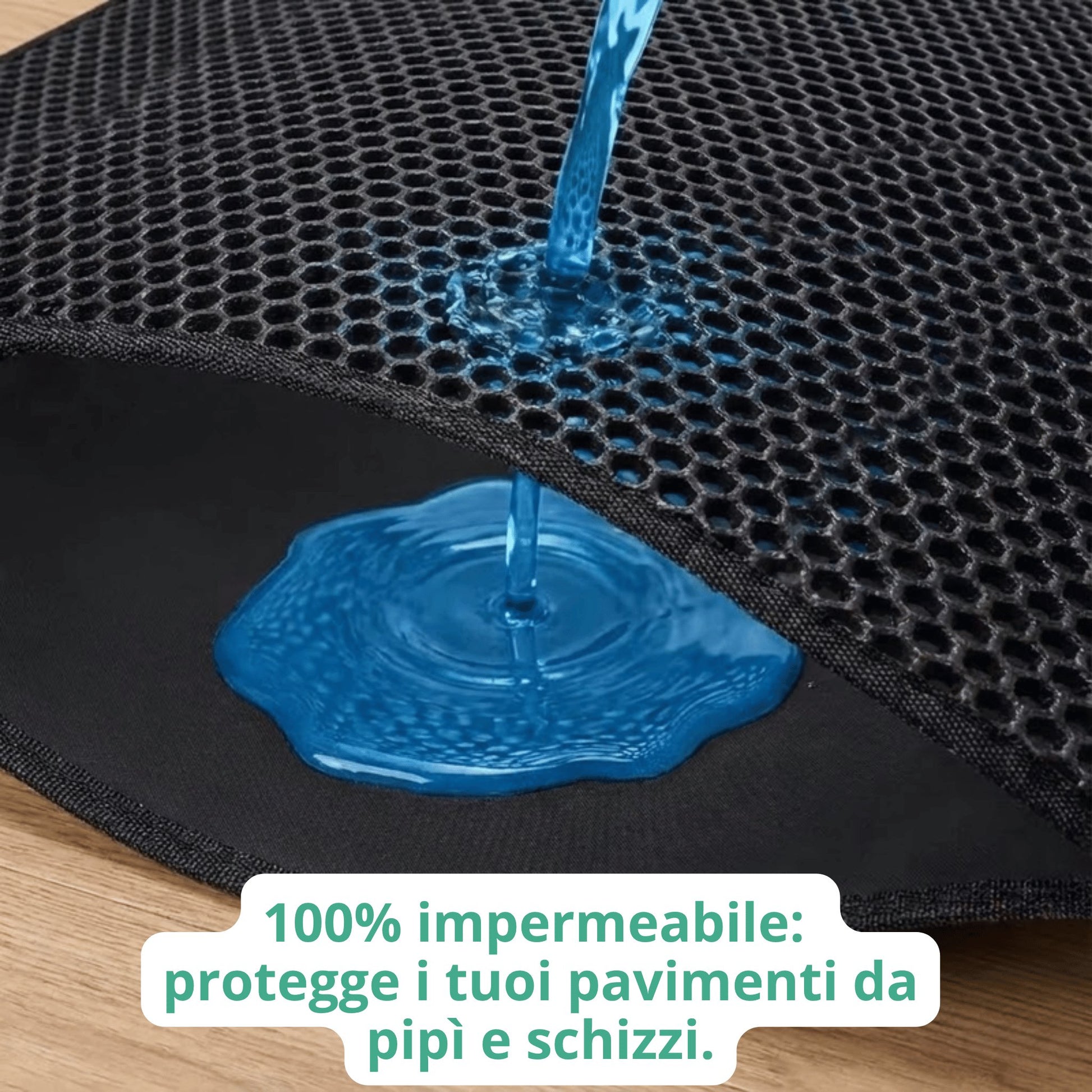 Tappetino cattura lettiera per gatto - Pavimenti sempre puliti!